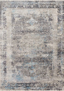Loloi | Franca Collection | Charcoal / Sky | FRN-03