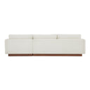 Vernon Right Sectional White