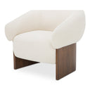Otto Accent Chair Flecked Cream