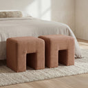 Aidy Stool Washed Pink