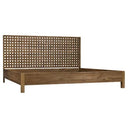 Quinnton Bed | Eastern King | Teak