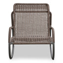 Lyra Outdoor Rocking Chair Brown