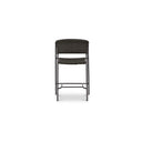 Zola Outdoor Counter Chair Dark Brown