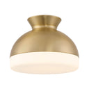 Brian Patrick Flynn Gidget 15'' Vibrant Gold Flush Mount