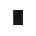 Henry Metal Tall Cabinet Black