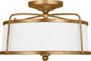 Stonington Medium Semi-Flush Mount Antique Gild