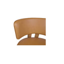 Morel Counter Stool Brown Leather