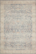 Loloi II | Hathaway Collection | Denim / Multi | HTH-02