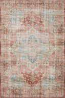 Loloi II | Heidi Collection | Terracotta / Aqua | HEI-01