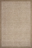 Magnolia Home by Joanna Gaines x Loloi | Henley Collection | Ivory / Brown | HNY-01