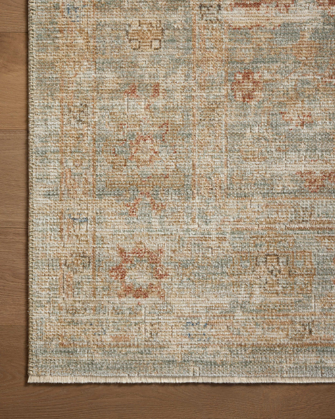 Loloi | Heritage Collection | Aqua / Terracotta