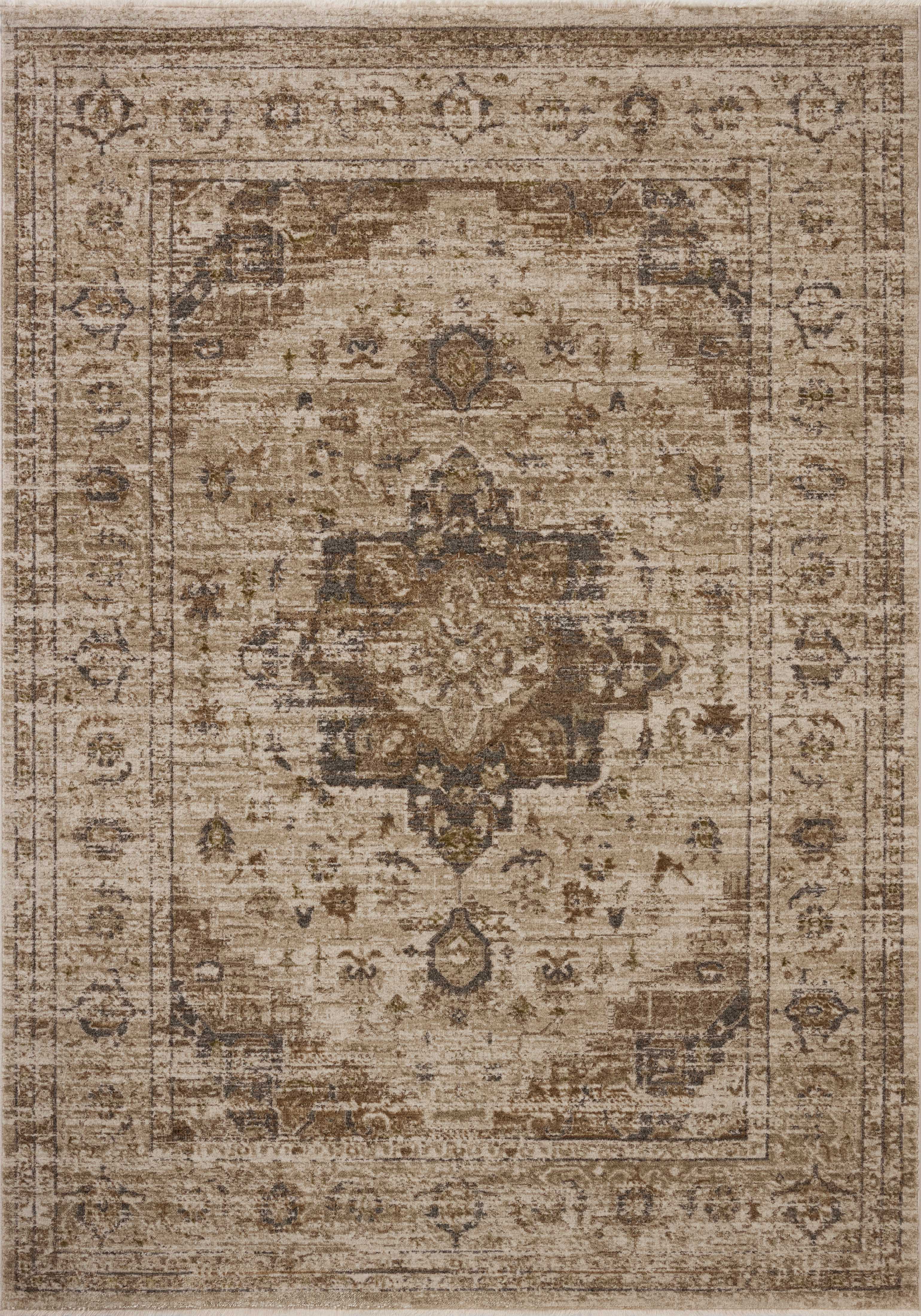 Loloi II | Haywood Collection | Natural / Bark | HYD-03 – West of Main