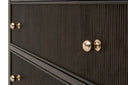 Highland Open Shelf 2-Drawer Nightstand | Dutch Brown Oak