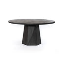 Kesling Round Dining Table - Coal Mango