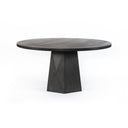 Kesling Round Dining Table - Coal Mango