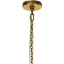 Adeline Large Round Chandelier - Gold Leaf
