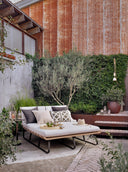 Douglas End Table - Antique Rust