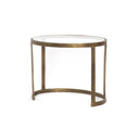 Calder Nesting Coffee Table - Polished White Marble