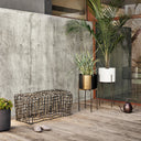 Zander Outdoor Bench - Aged Bronze