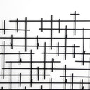 Crossin Coat Rack - Iron Matte Black