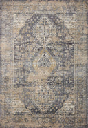 Loloi | Indra Collection | Charcoal / Natural | INA-03