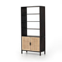 Caprice Bookshelf - Washed Black