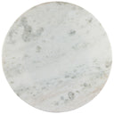 Lucy Round Dining Table - White Marble