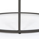 Evelyn Round Nesting Coffee Table - Gunmetal