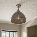 Jasmine 14'' Semi Flush Mount