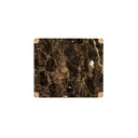 Elio Nightstand Dark Emperador Marble