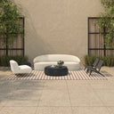 Cosmo Outdoor Accent Table Black