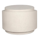 Cosmo Outdoor Accent Table Off White
