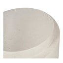 Cosmo Outdoor Accent Table Off White