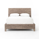 Banana Leaf Bed - Grey Wash Mango | King