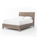 Banana Leaf Bed - Grey Wash Mango | King