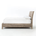 Banana Leaf Bed - Grey Wash Mango | King