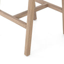 Delano Outdoor Bar Stool - Thick Grey Rope | Washed Brown