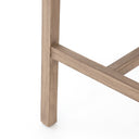 Delano Outdoor Bar Stool - Thick Grey Rope | Washed Brown