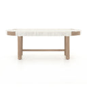 Sumner Outdoor Bench - White Rope