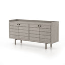 Lula Outdoor Sideboard - Weathered Grey-FSC