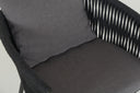 Porto Outdoor Dining Chair - Venao Charcoal