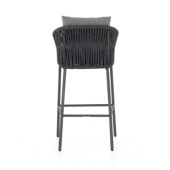 Porto Outdoor Bar Stool - Venao Charcoal