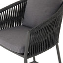 Porto Outdoor Bar Stool - Venao Charcoal