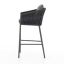 Porto Outdoor Bar Stool - Venao Charcoal
