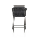 Porto Outdoor Counter Stool - Venao Charcoal