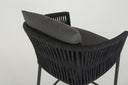 Porto Outdoor Counter Stool - Venao Charcoal
