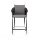 Porto Outdoor Counter Stool - Venao Charcoal