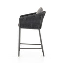 Porto Outdoor Counter Stool - Venao Charcoal