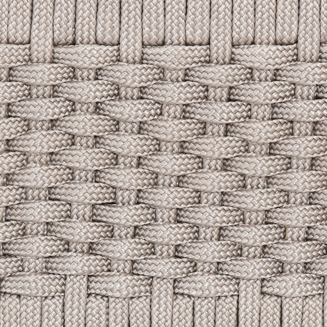 Delano Outdoor Counter Stool - Thick Grey Rope | Washed Brown