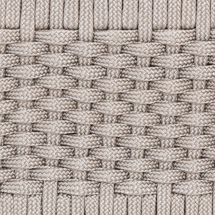 Delano Outdoor Counter Stool - Thick Grey Rope | Washed Brown